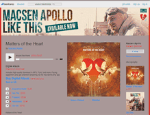 Tablet Screenshot of macsenapollo.bandcamp.com