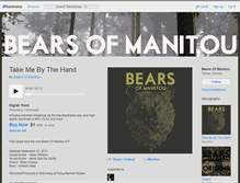 Tablet Screenshot of bearsofmanitou.bandcamp.com