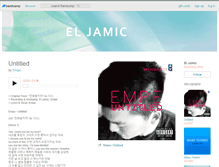 Tablet Screenshot of eljamic.bandcamp.com