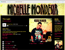 Tablet Screenshot of michellemondesir.bandcamp.com