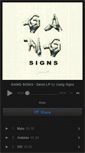 Mobile Screenshot of gangxsigns.bandcamp.com