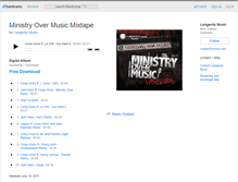 Tablet Screenshot of longevitymusic.bandcamp.com