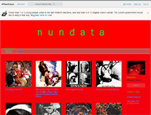 Tablet Screenshot of nundata.bandcamp.com