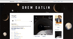 Desktop Screenshot of drewgatlin.bandcamp.com