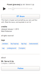 Mobile Screenshot of 1mrserveitup.bandcamp.com