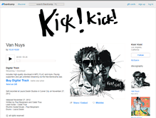 Tablet Screenshot of kickkick.bandcamp.com