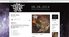 Desktop Screenshot of cosmicsea315.bandcamp.com