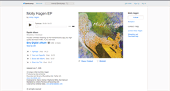 Desktop Screenshot of mollyhagen.bandcamp.com