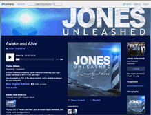 Tablet Screenshot of jonesunleashed.bandcamp.com