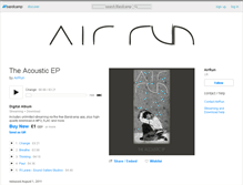 Tablet Screenshot of airrun.bandcamp.com
