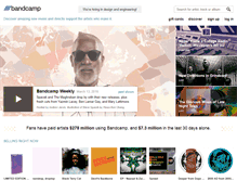 Tablet Screenshot of anzeigen.bandcamp.com