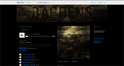 Desktop Screenshot of barrens.bandcamp.com