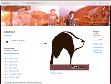 Tablet Screenshot of madsonband.bandcamp.com