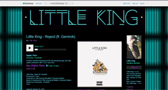 Desktop Screenshot of littlekingmusic.bandcamp.com
