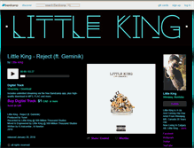 Tablet Screenshot of littlekingmusic.bandcamp.com