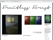 Tablet Screenshot of fruitlessforest.bandcamp.com