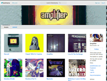 Tablet Screenshot of amplifier.bandcamp.com