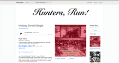 Desktop Screenshot of huntersrun.bandcamp.com