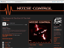 Tablet Screenshot of noisecontrol.bandcamp.com