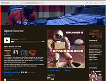 Tablet Screenshot of drummerb.bandcamp.com