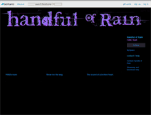 Tablet Screenshot of handfulofrain.bandcamp.com