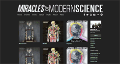 Desktop Screenshot of miraclesofmodernscience.bandcamp.com