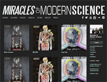 Tablet Screenshot of miraclesofmodernscience.bandcamp.com