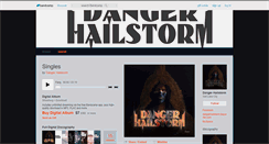 Desktop Screenshot of dangerhailstorm.bandcamp.com