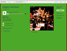 Tablet Screenshot of heightsclub.bandcamp.com