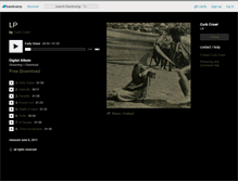 Tablet Screenshot of curbcrawlhc.bandcamp.com