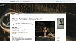 Desktop Screenshot of lisaleblanc.bandcamp.com