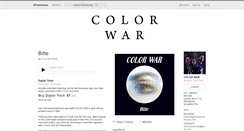Desktop Screenshot of colorwar.bandcamp.com