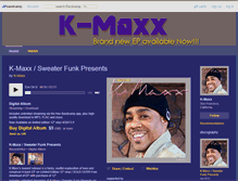 Tablet Screenshot of k-maxx.bandcamp.com