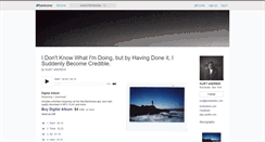 Desktop Screenshot of kurtandrewmusic.bandcamp.com