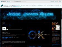 Tablet Screenshot of jessejamesallen.bandcamp.com