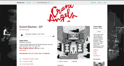 Desktop Screenshot of craneangels.bandcamp.com