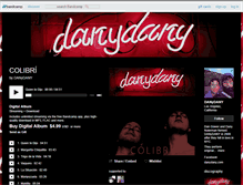 Tablet Screenshot of danydany.bandcamp.com