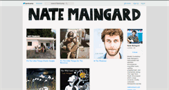 Desktop Screenshot of natemaingard.bandcamp.com