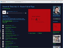 Tablet Screenshot of michaelmcguire.bandcamp.com