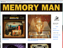 Tablet Screenshot of memoryman.bandcamp.com