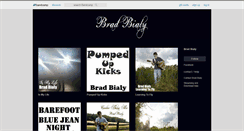 Desktop Screenshot of bradbialy.bandcamp.com