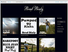 Tablet Screenshot of bradbialy.bandcamp.com