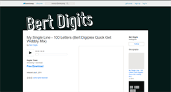 Desktop Screenshot of bertdigits.bandcamp.com