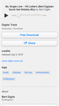 Mobile Screenshot of bertdigits.bandcamp.com