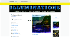 Desktop Screenshot of illuminations-band.bandcamp.com