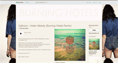 Desktop Screenshot of burninghotels.bandcamp.com