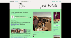 Desktop Screenshot of joshbelville.bandcamp.com