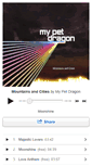 Mobile Screenshot of mypetdragon.bandcamp.com