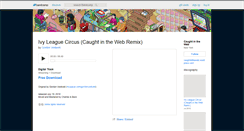 Desktop Screenshot of caughtintheweb.bandcamp.com