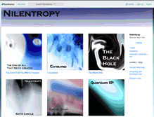 Tablet Screenshot of nilentropy.bandcamp.com